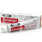 Латикорт мазь 0,1% 15г