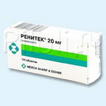 Ренитек таб. 20мг N14