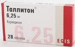 Таллитон таб. 6,25мг N28