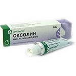 Мазь оксолиновая 0,25% 10г