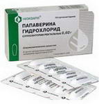 Папаверина свечи 0,02 N10