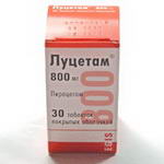 Луцетам таб. 800мг N30