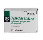 Сульфасалазин таб. 500мг N50